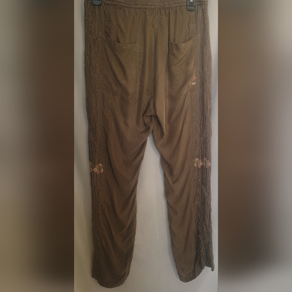 JOHNNY WAS PETE & GRETA EMBROIDERED LOUNGE PANTS SIZE XS - Picture 3 of 7